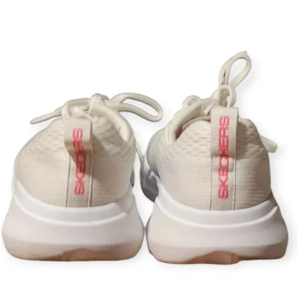 Womens Sketchers Sneakers White - Picture 5 of 6